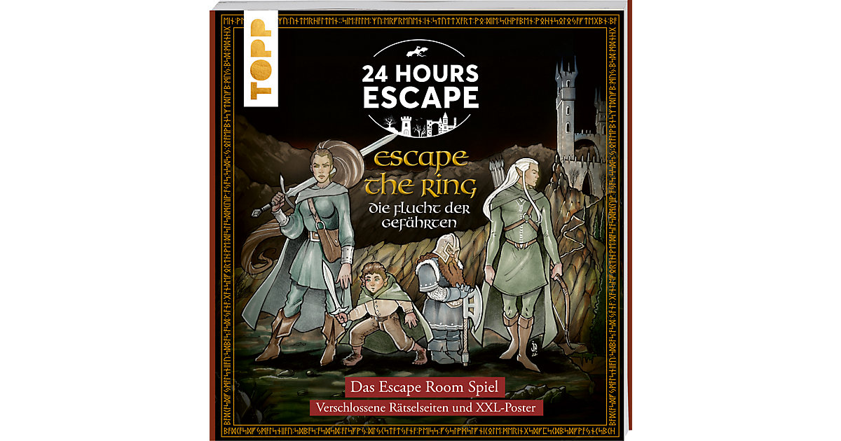 Image of Buch - 24 HOURS ESCAPE - Das Escape Room Spiel: Escape the Ring - Die Flucht der Gefährten