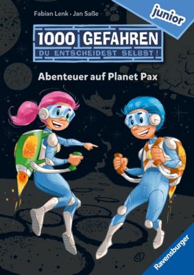 Image of Buch - "1000 Gefahren junior - Abenteuer auf Planet Pax (Erstlesebuch mit ""Entscheide selbst""-Prinzip Kinder ab 7 Jahren)" Kinder