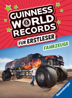 Image of Buch - Guinness World Records Erstleser - Fahrzeuge (Rekordebuch zum Lesenlernen) Kinder