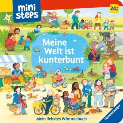 Image of Buch - ministeps: Meine Welt ist kunterbunt