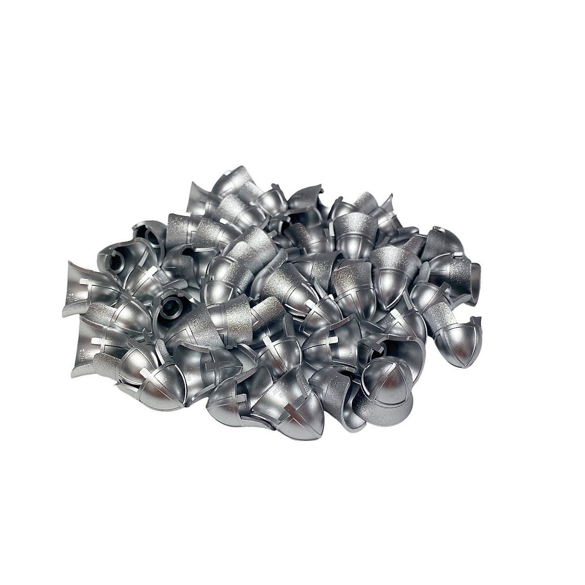 LEGO® Helme Grau Metallic Silber Metallic Silver 3844 100x LEGO® Helme Grau Metallic Silber Metallic Silver 3844 100x