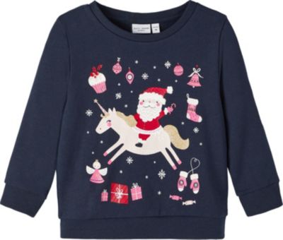 name it Sweatshirt NMFVISMAS für Mädchen