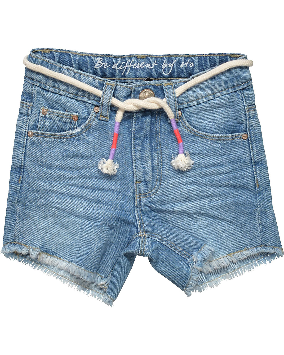 STACCATO Set Jeansshorts + Gürtel für Mädchen