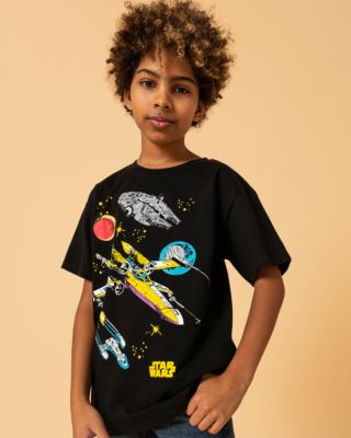 T-Shirt Jungen, Star Wars, schwarz |