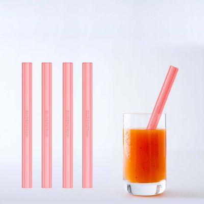 SLIDERSTRAW Silikon 4er Set kurz