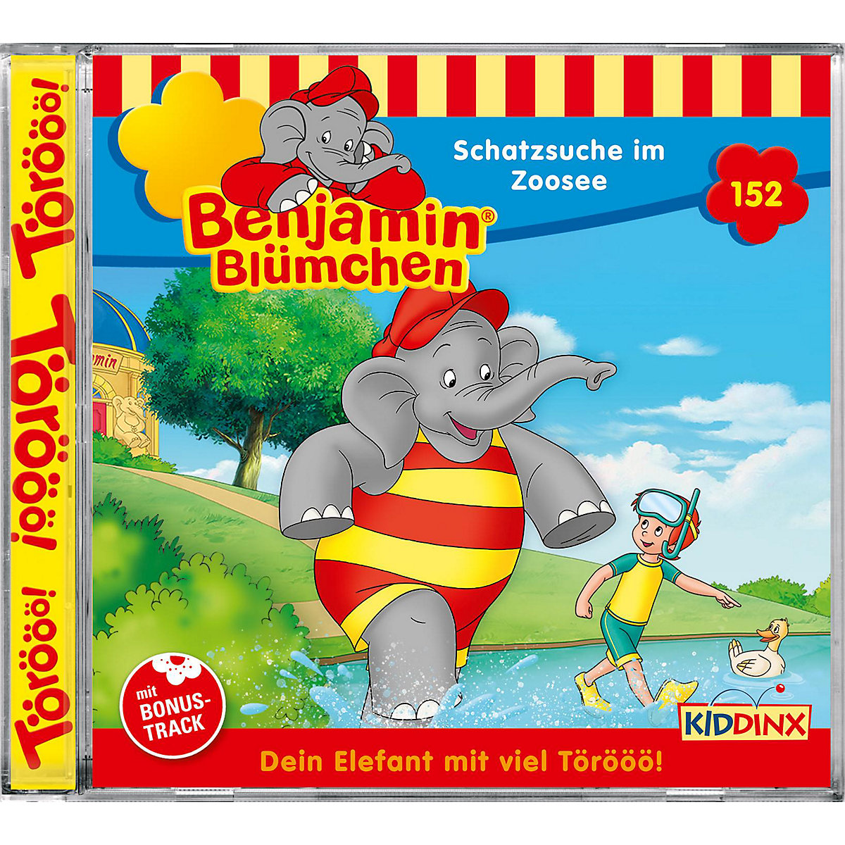 Kiddinx Benjamin Blümchen 152 Schatzsuche im Zoosee