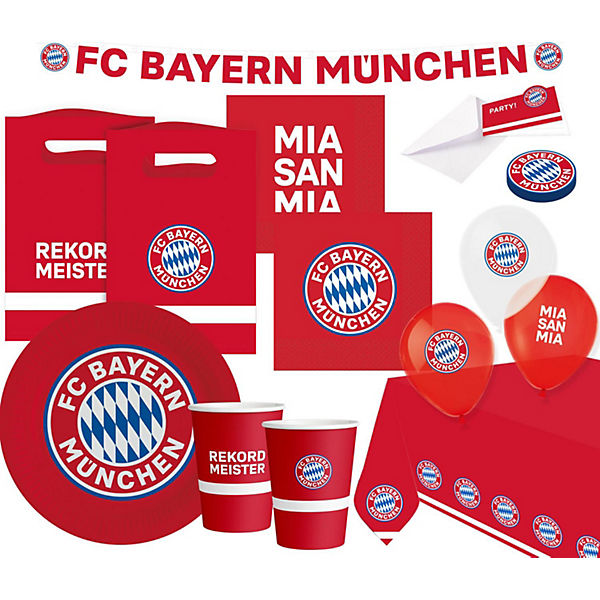 Partyset FC Bayern München 72-tgl.