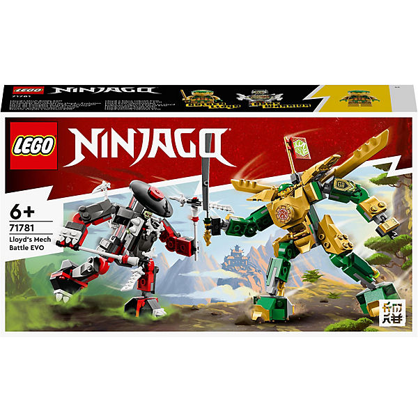 LEGO® Ninjago 71781 Lloyds Mech-Duell EVO