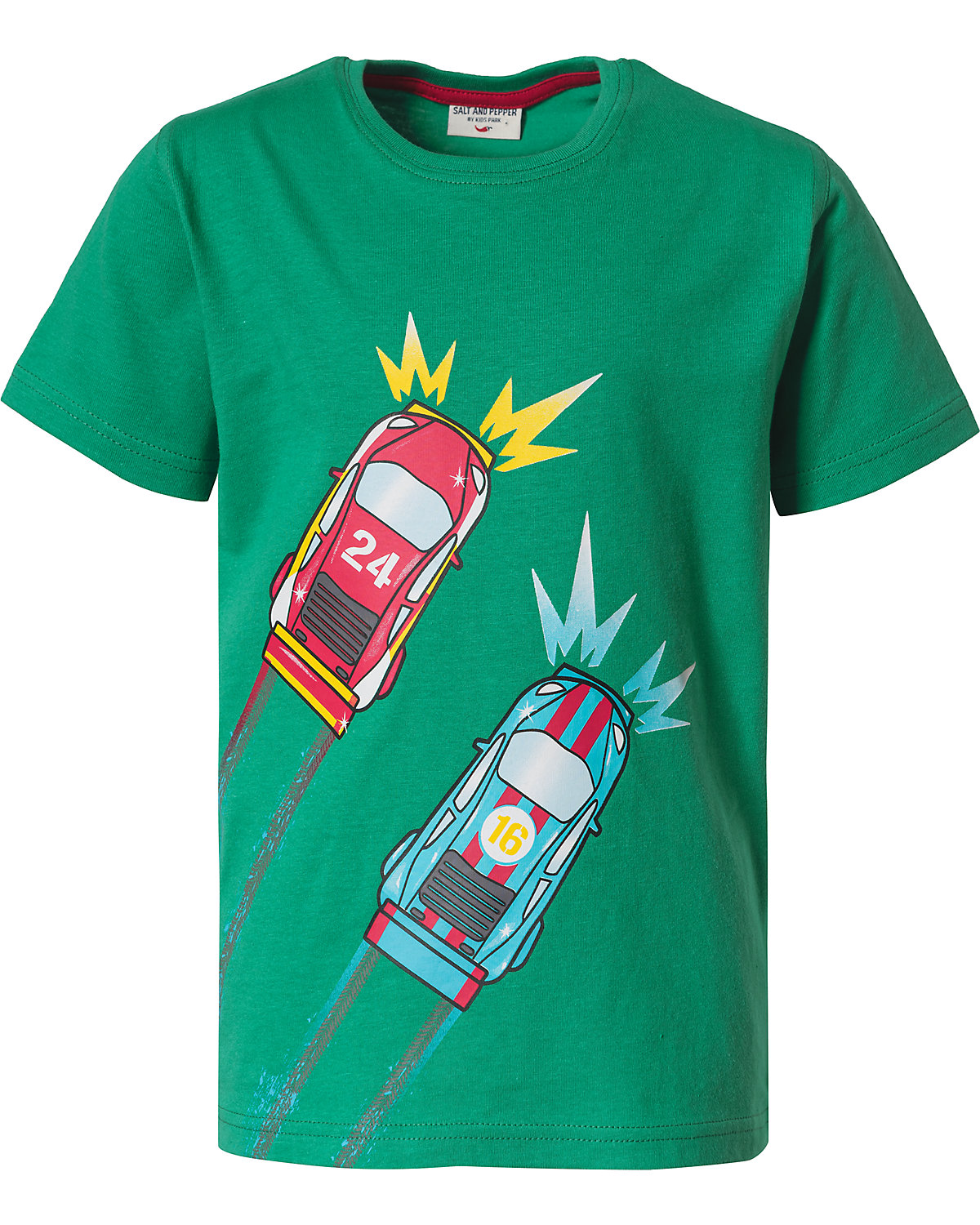 T-Shirt AUTOS für Jungen von SALT AND PEPPER