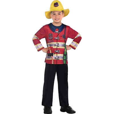 Kinderkostüm Feuerwehrmann 8-10 Jahre