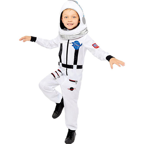 Kinderkostüm Weltraumanzug weiß 10-12 Jahre