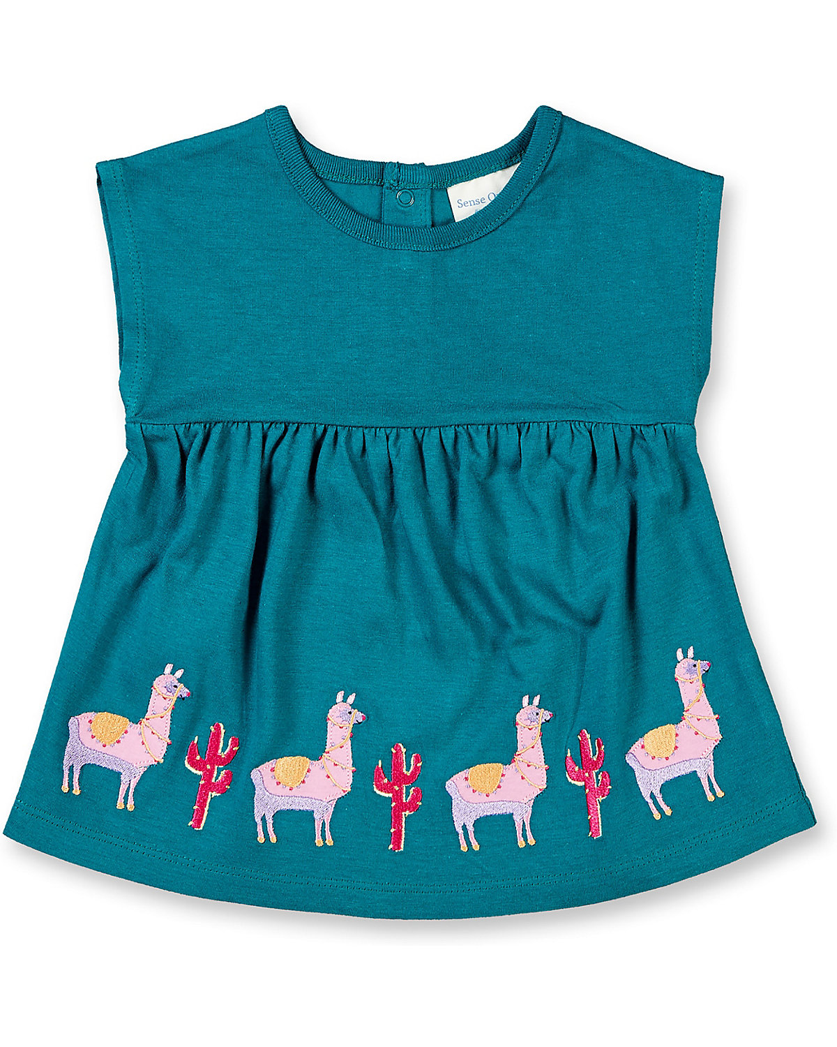 Sense Organics Baby T-Shirt AURORA für Mädchen Lamas Organic Cotton