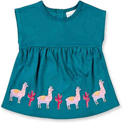 Baby T-Shirt AURORA für Mädchen, Lamas, Organic Cotton
