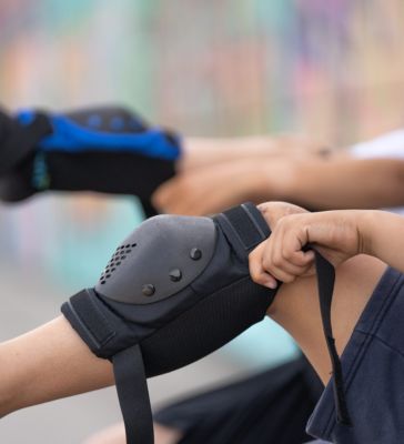 Schützerset Skateboard Protektoren SMASH Inline Skate Schützer, SKATEWIZ myToys