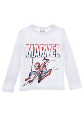Spiderman Langarmshirt Shirt Jungen Marvel 
