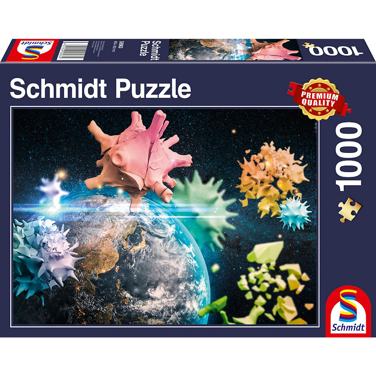 Schmidt Spiele Planet ERde 2020 Puzzle 1000 Teile GU7678