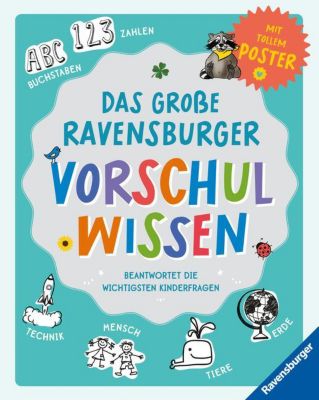 Image of Buch - Das große Ravensburger Vorschulwissen beantwortet Kinderfragen zu unterschiedlichsten Themen kompetent, altersgerecht und verständlich