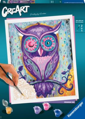 Image of Ravensburger - Malen nach Zahlen - Dreaming Owl