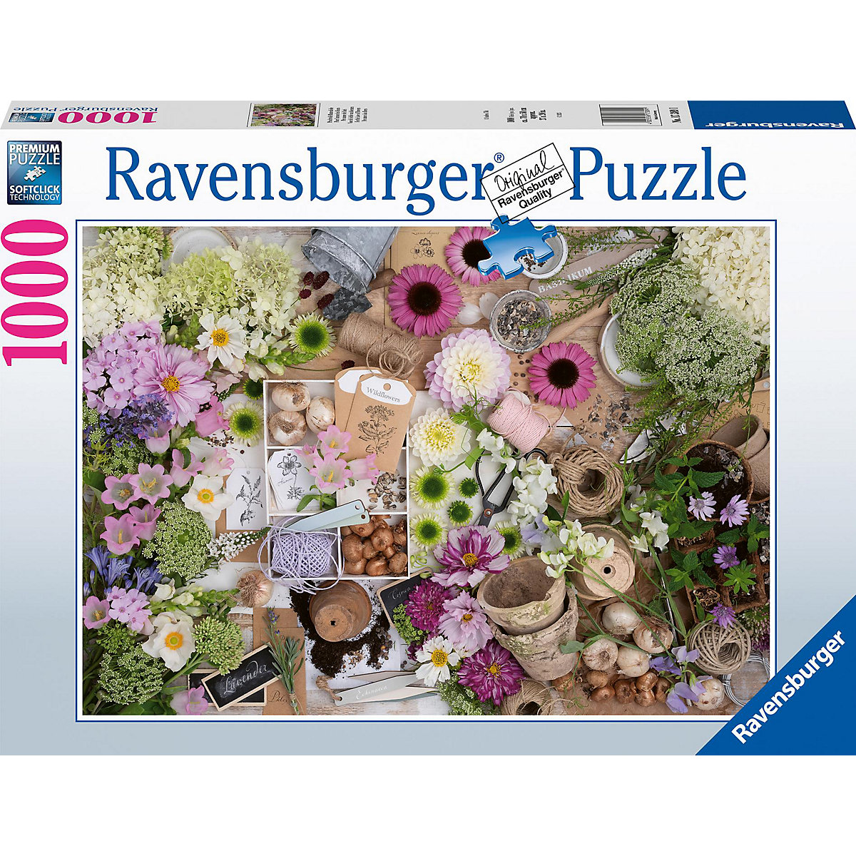 Ravensburger Puzzle 17389 Prachtvolle Blumenliebe 1000 Teile Puzzle für Erwachsene und Kinder ab 14 Jahren