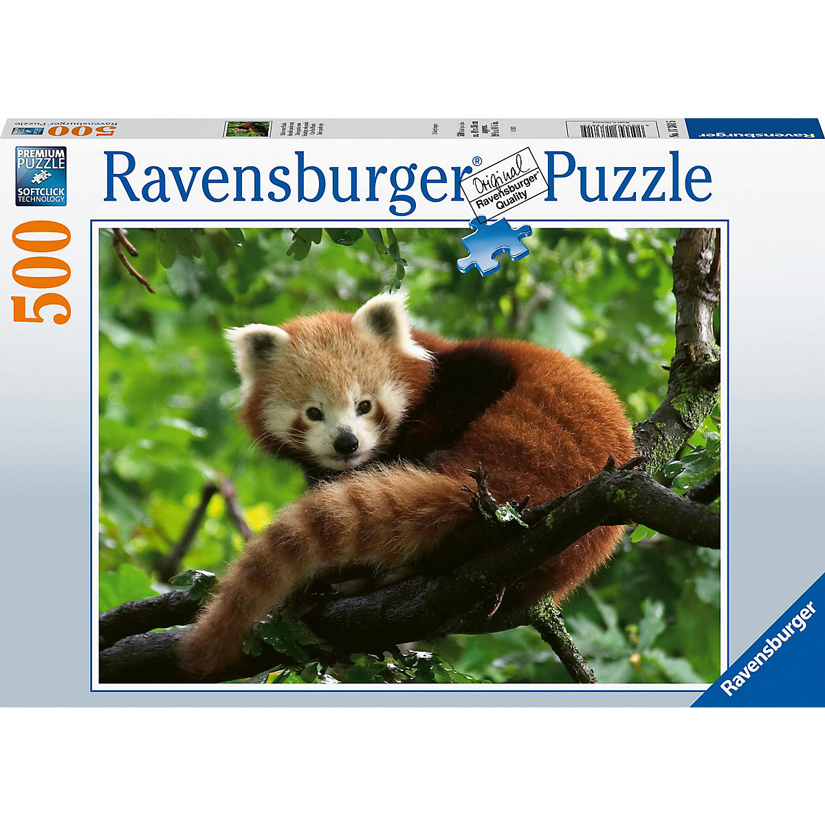 Ravensburger Puzzle 17381 Süßer roter Panda 500 Teile Puzzle für Erwachsene und Kinder ab 14´2 Jahren