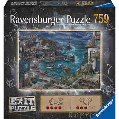 Ravensburger Exit Puzzle 17365 Der einsame Leuchtturm - 759 Teile Puzzle für Erwachsene und Kinder ab 14 Jahren