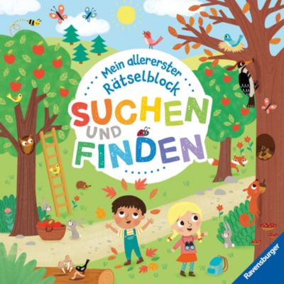 Image of Buch - Ravensburger Mein allererster Rätselblock - Suchen und Finden - Rätselblock Kinder ab 3 Jahren Kleinkinder