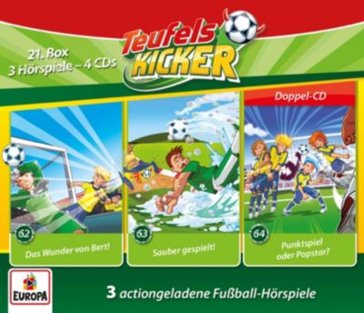EUROPA CD-Box Die Teufelskicker 21. Box (F.62-64)