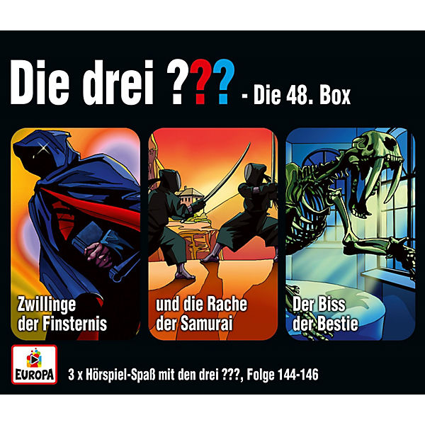 CD-Box Die drei ??? - 48. Box (F.144-146)