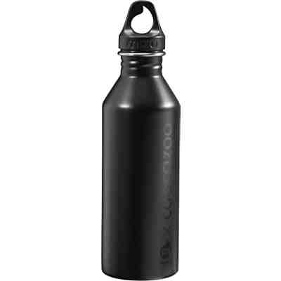 Edelstahl-Trinkflasche black, 750 ml