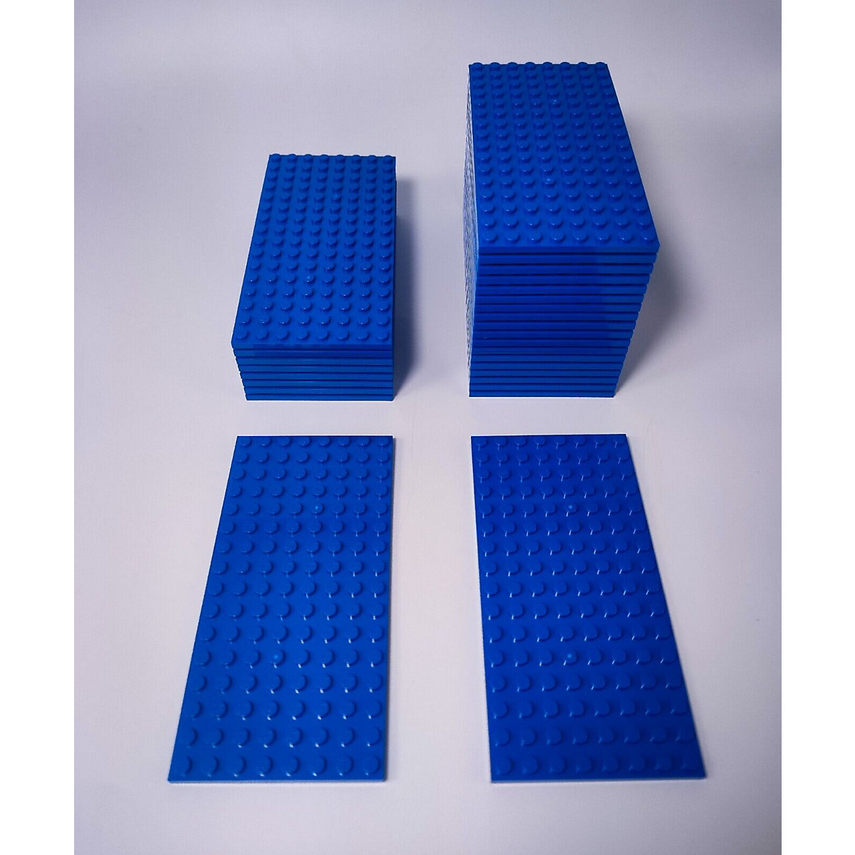 LEGO® Bauplatten 8x16 Blau Plate blue 92438 NEU 50 Stk.