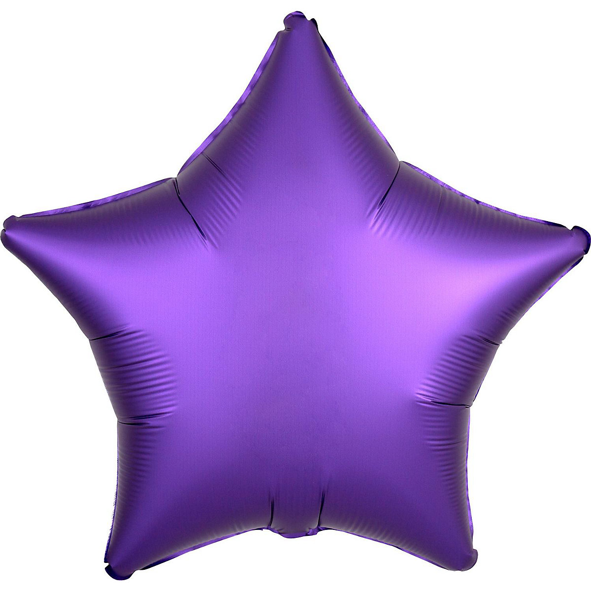 Amscan Folienballon Stern 48cm Seidenglanz purple