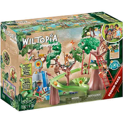 PLAYMOBIL® 71142 Wiltopia - Tropischer Dschungel-Spielplatz