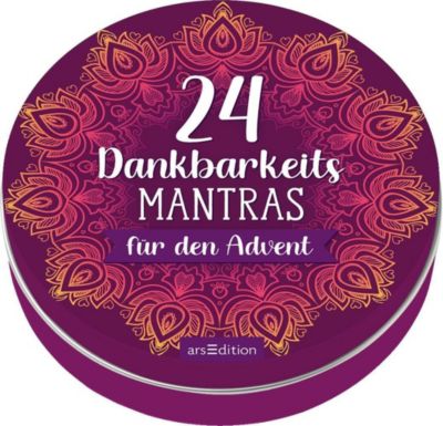 Image of Buch - Adventskalender in der Dose. 24 Dankbarkeitsmantras den Advent Kinder