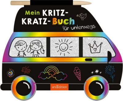 Image of Buch - Mein Kritzkratz-Buch unterwegs Kinder