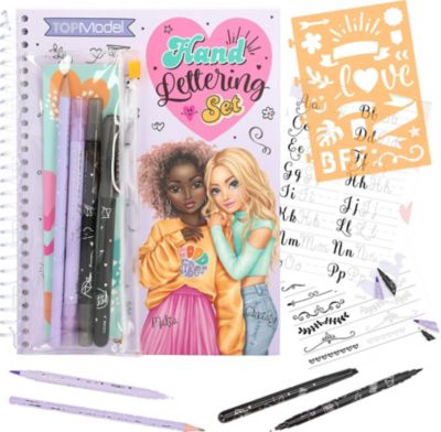 Image of Buch - TOPModel Malbuch-Set Handlettering, 6-tlg.