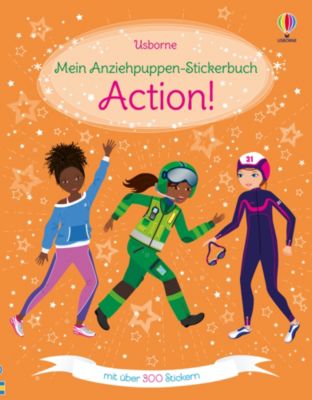 Image of Buch - Mein Anziehpuppen-Stickerbuch: Action!