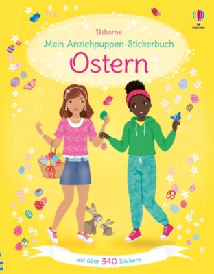 Image of Buch - Mein Anziehpuppen-Stickerbuch: Ostern