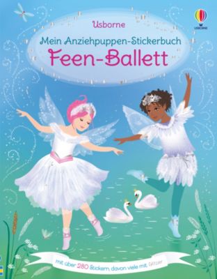 Image of Buch - Mein Anziehpuppen-Stickerbuch: Feen-Ballett