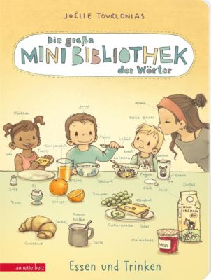 Image of Buch - Die große Mini-Bibliothek der Wörter - Essen und Trinken: Pappbilderbuch (Die große Mini-Bibliothek der Wörter)