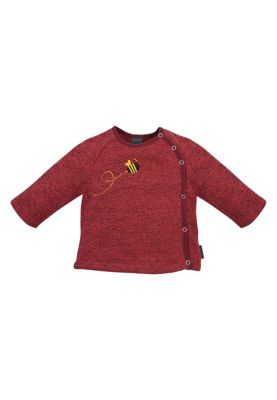 elkline Wickel-Fleecepullover Bee Yourself mit Druckknöpfen für Kinder