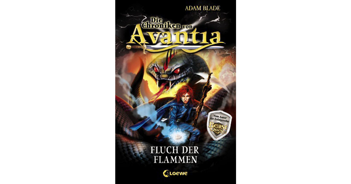Buch - Die Chroniken von Avantia: Fluch der Flammen