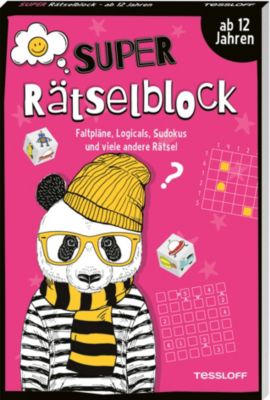 Image of Buch - Super Rätselblock ab 12 Jahren. Faltpläne, Logicals, Sudokus und viele andere Rätsel