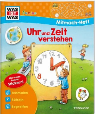 Image of Buch - WAS IST WAS Junior-Mitmachheft Uhr und Zeit verstehen