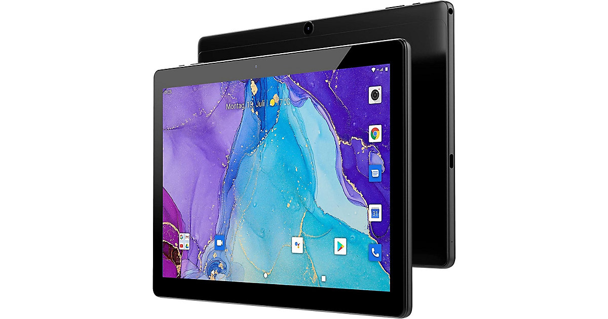 X610209 Space One 10 SE Tablet (10,1“, Full HD IPS Display, 1.920 x 1.200 Pixel, Bis zu 1,6 GHz, 4GB RAM, 64GB Speicher, 3G/4G LTE) schwarz