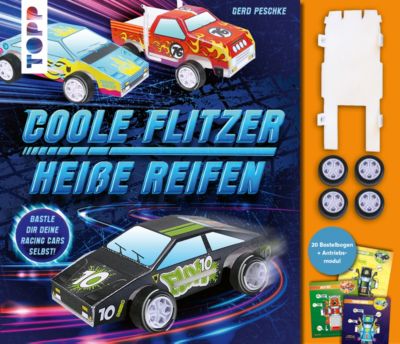 Image of Buch - Coole Flitzer, heiße Reifen - Bastle dir deine Racing Cars selbst!