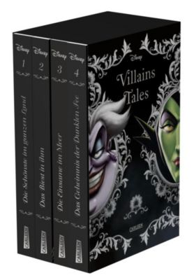 Image of Buch - Disney. Villains: Villain Tales. Taschenbuch-Schuber. Enthält die Geschichten »Die Schönste im ganzen Land«, »Das Biest in ihm«, »Die Einsame im Meer«, »Das Geheimnis der Dunklen Fee«, 4 Tei