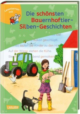 Image of Buch - LESEMAUS zum Lesenlernen Sammelbände: Die schönsten Bauernhoftier-Silben-Geschichten