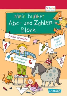 Image of Buch - Schlau die Schule: Mein bunter ABC- und Zahlen-Block Kinder