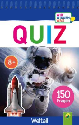 Image of Buch - Quiz Weltall - 150 Fragen schlaue Kids Kinder
