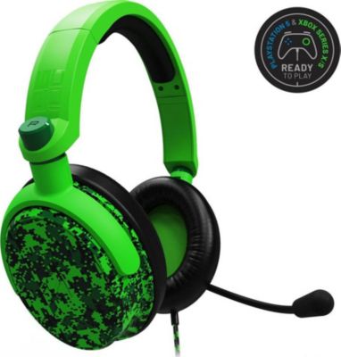 Multiformat Gaming Headset-C6-100 camo grün